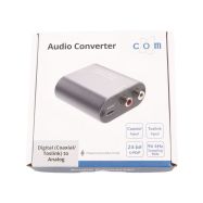 Převodník digitálního Audia 1x Toslink / SPDIF 2x RCA (cinch) konektor (COM C97167 - 4