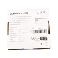 Převodník digitálního Audia 1x Toslink / SPDIF 2x RCA (cinch) konektor (COM C97167 - 5