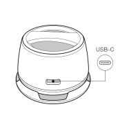 Aligator ABSMB01 magnetický Bluetooth reproduktor Mini Beat - 7
