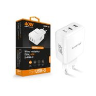 Aligator CHPD0023 - rychlonabíječka 40W 2xUSB-C - 1