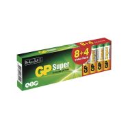 GP B1320T2 Super LR6 8+4DB - alkalické baterie - 1