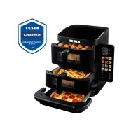 Tesla AirCook TrioZone Q636 XXL - multifunkční třízónová digitální horkovzdušná fritéza - 1