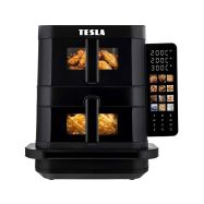 Tesla AirCook TrioZone Q636 XXL - multifunkční třízónová digitální horkovzdušná fritéza - 4