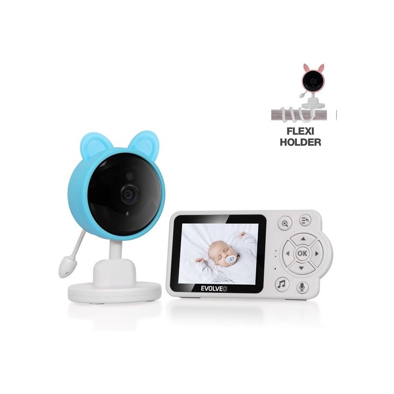 EVOLVEO Baby Monitor N3 Modrá - 1