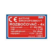 Ivo I031-F rozbočovač aktivní 4x+zdroj - 2