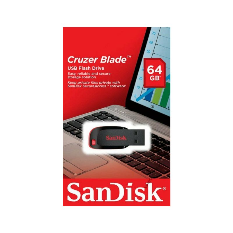 SanDisk Cruzer Force USB 64GB - USB 2.0 - 1