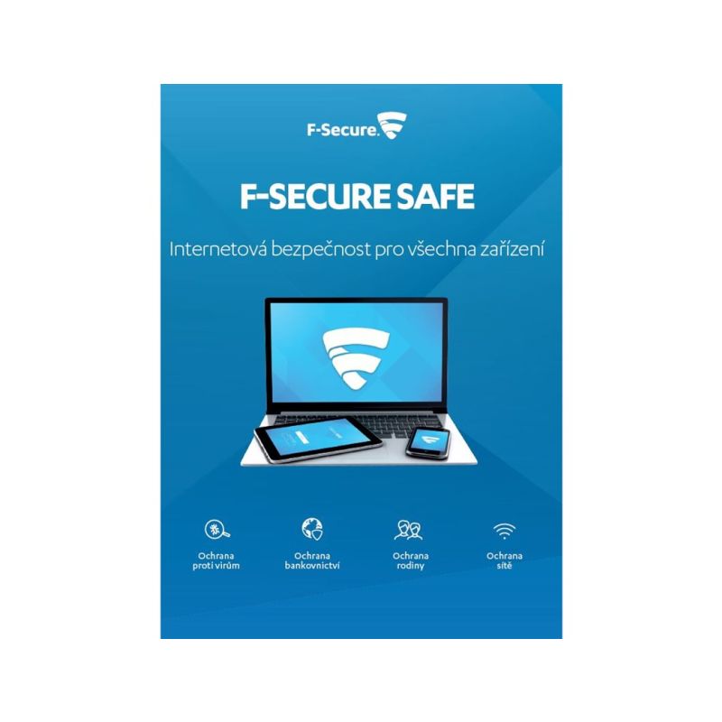 F-Secure Safe software 3 zařízení/6měsíců (FCFXBR1N001XN) - 1