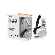 Aligator AH02WT, FM, SD karta, bílá bluetooth sluchátka - 2