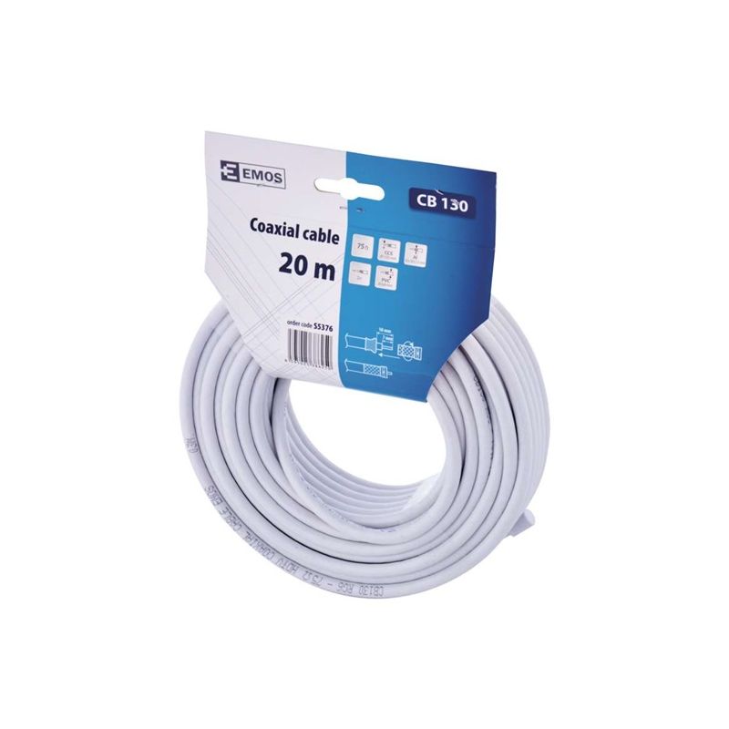 EMOS S5376 Koaxiální kabel CB130, 20m - 1