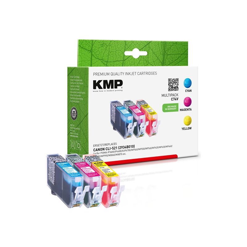 KMP C74V / Multipack CLI-521C,CLI-521 - 1 KMP C74V / Multipack CLI-521C,CLI-521 - 1