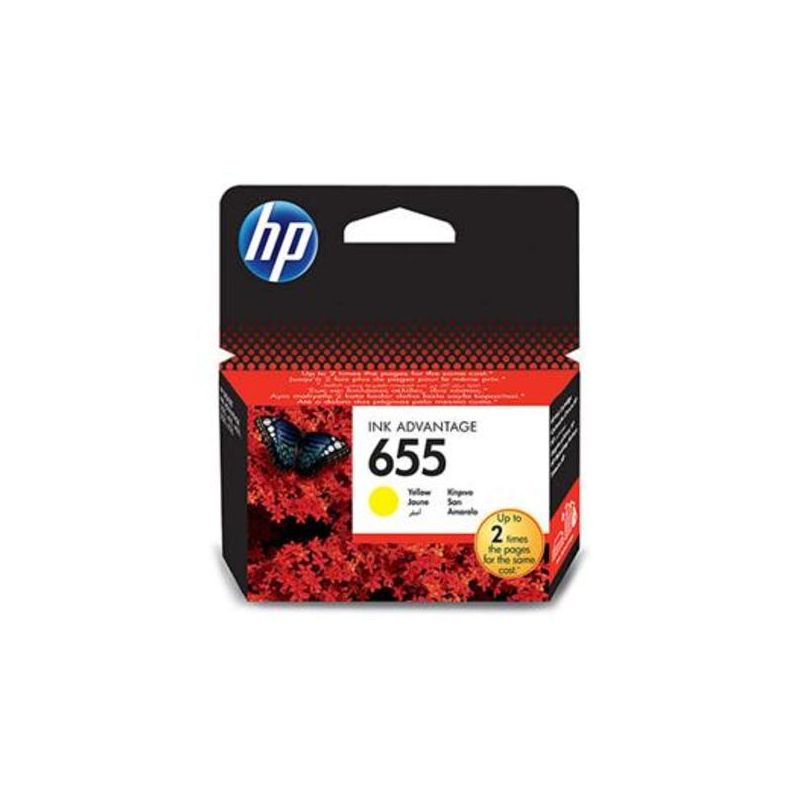 HP 655 Yellow, CZ112AE - 1