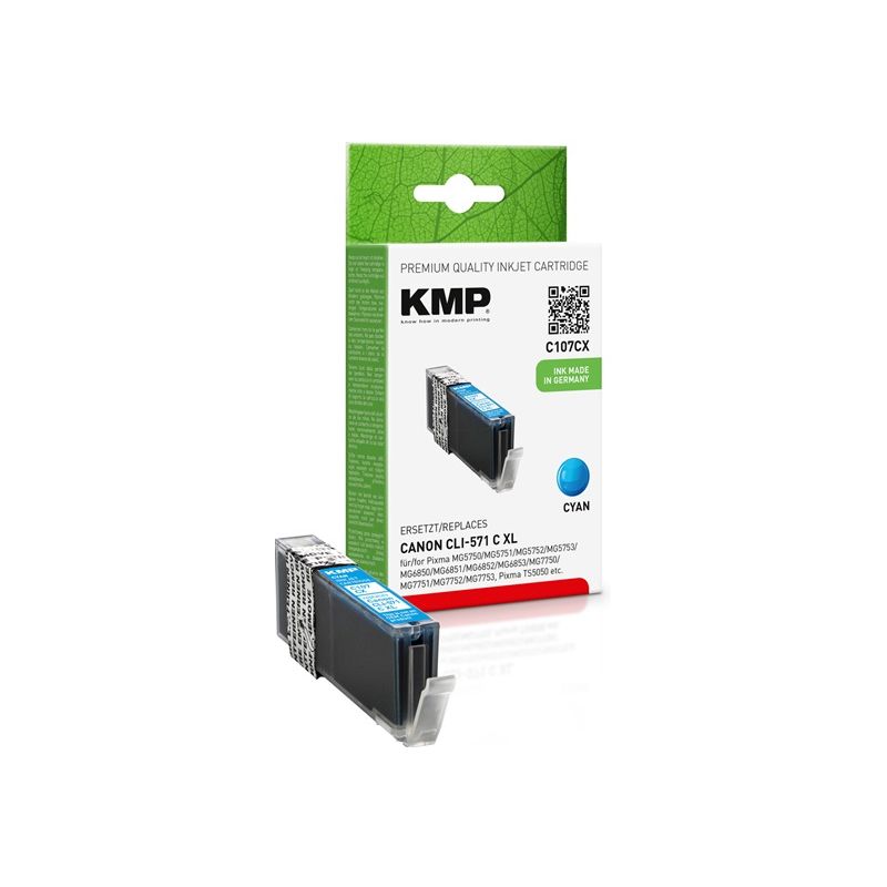 KMP C107CX (CLI-571C XL) - 1
