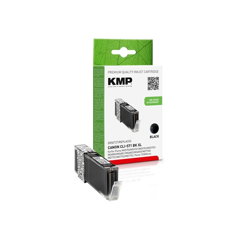 KMP C107BKX (CLI-571BK XL) - 1