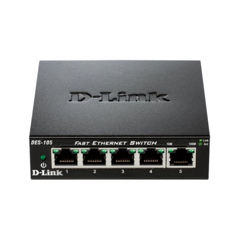 D-LINK 10/100 5-port switch (DES-105) - 1