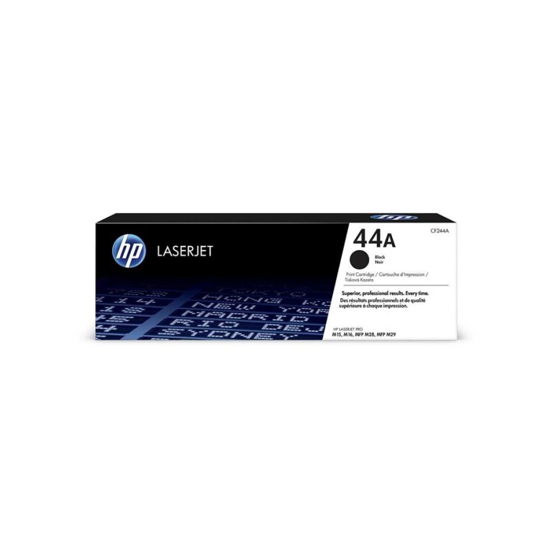 HP 44A Black Laser Toner, CF244A - 1