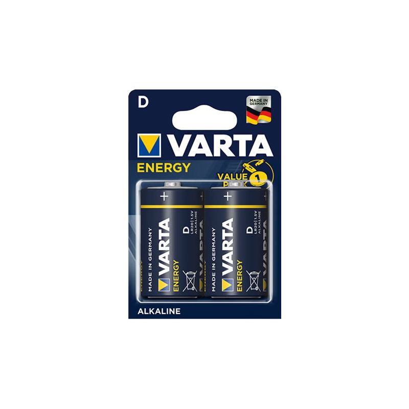 Varta R20 Energy typ D 1,5V-alkalická baterie - 1