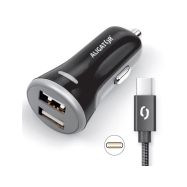 ALI AN 3,4A,2xUSB,USB-C,černá CHS0008 - 1