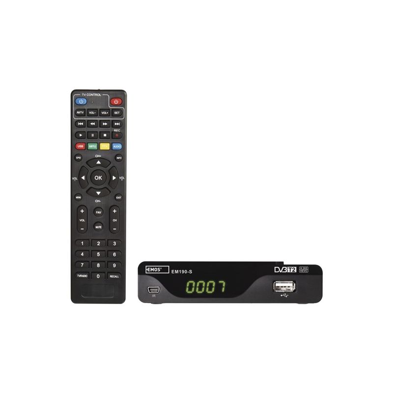 Emos DVB-T2 EM190 HD - slim - 1