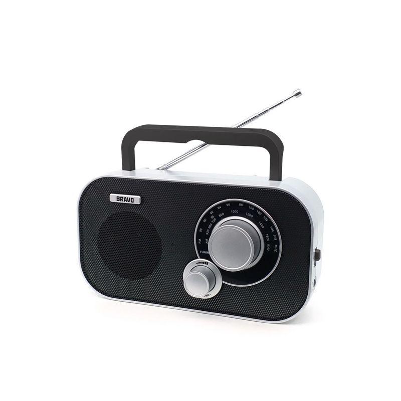 Bravo B-5184 Přenosné analog.rádio černé - 1 Bravo B-5184 Přenosné analog.rádio černé - 1