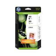 HP 301 Combo 2-Pack, N9J72AE - 1