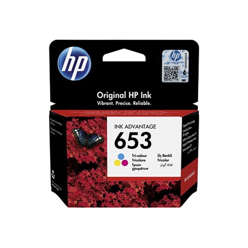 HP 653 Tri-color, 3YM74AE - 1 HP 653 Tri-color, 3YM74AE - 1
