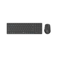 Rapoo 9700M set klávesnice a myši šedý - 1