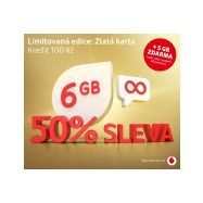 VODAFONE SIM edice Zlatá karta - 1