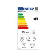 Sharp ES NFH714AWC - pračka přední plnění - 11