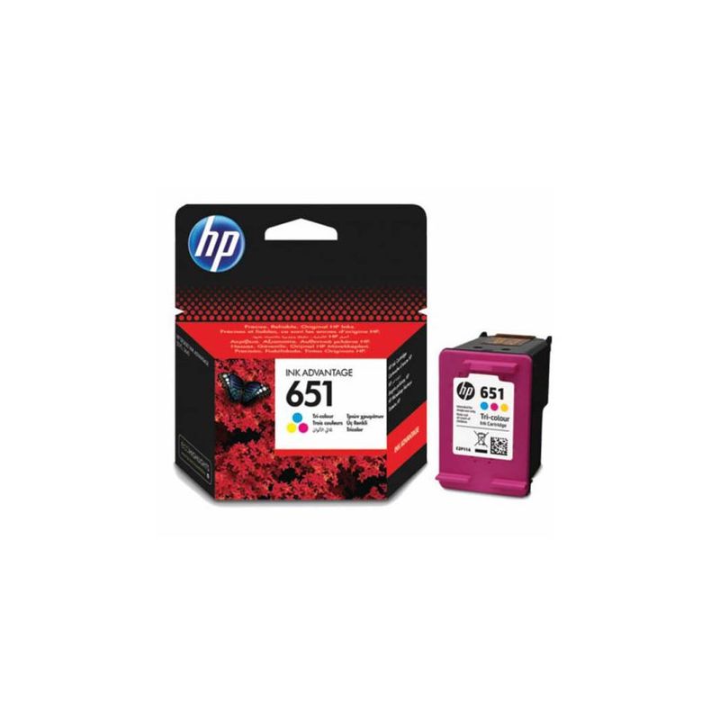 HP 651 Tri-colour, C2P11AE - 1