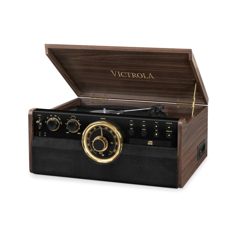 Victrola VTA-270B Gramofon hnědý - 1