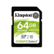 Kingston 64GB SDXC U1 V10 CL10 100MB/s - 1