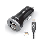 ALI AN 3,4A,2xUSB,Lightning,čern CHS0007 - 1