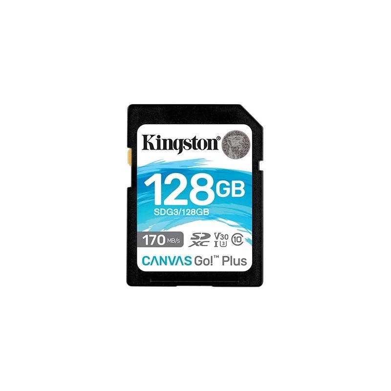 Kingston U3 V30 170/90MB/s 128GB SDXC - 1