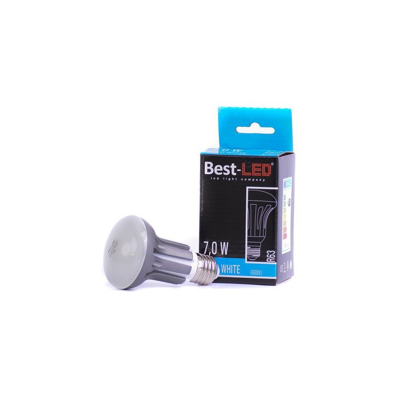 Best-Led E27 7W stud.bílá BL-R63-7-CW - 1