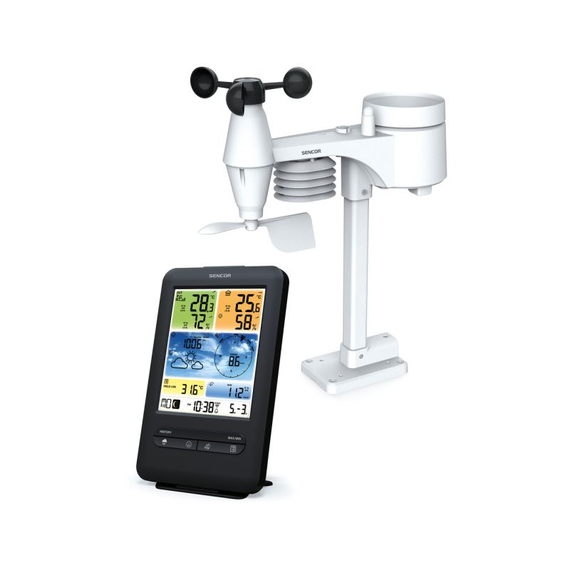 Sencor SWS 9898 WIFI - meteostanice - 1 Sencor SWS 9898 WIFI - meteostanice - 1