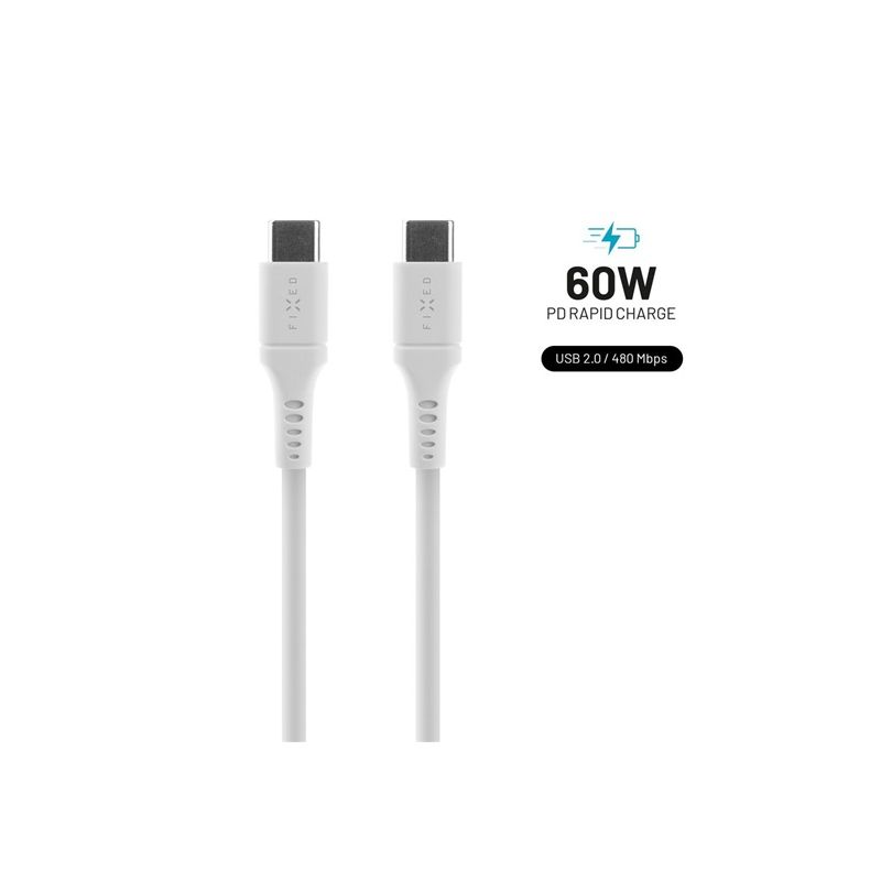 Fixed kabel USB-C/USB-C FIXDLS-CC05-WH - 1