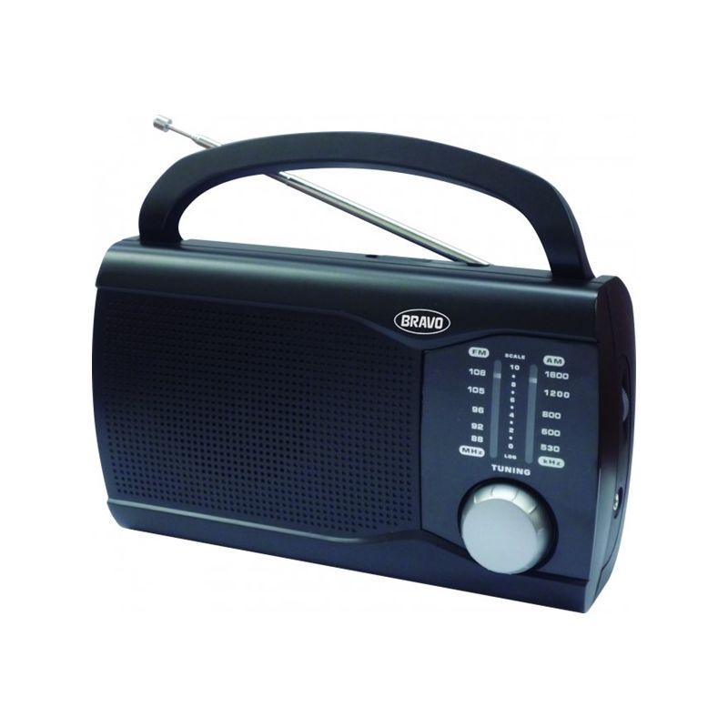 Bravo B-6009 Přenosné rádio černé - 1