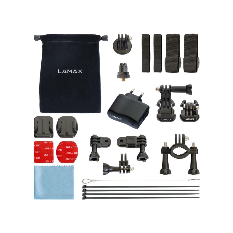 LAMAX Sada příslušenství pro akční kamery L - 15 ks - 1
