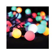 Solight LED 2v1 venkovní vánoční řetěz, koule, dálkový ovladač, 100LED, RGB+bílá, 10m+5m, 8 funkcí, IP44 - 1V08-RGB - 2