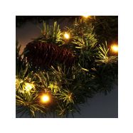 Solight vánoční věnec, průměr 40cm, 15x LED, IP44, 3x AA, časovač - 1V239 - 5