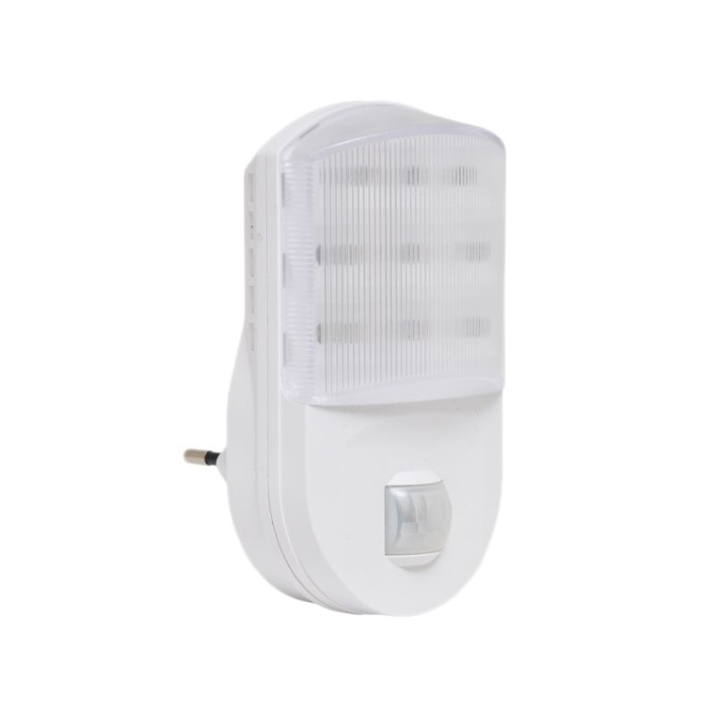 Noční LED svítidlo ECOLITE 1W, bílé s čidlem XP200-LED - 1