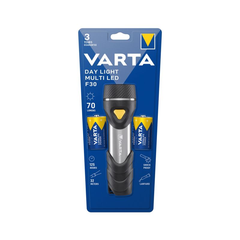 Svítilna VARTA 17612 LED14, k+p., vč.2R20 DAY L F30 - 1