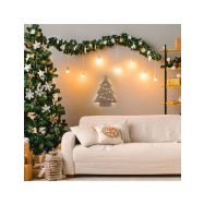 Solight LED nástěnná dekorace vánoční stromek, 24x LED, 2x AA - 1V260 - 8