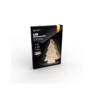 Solight LED nástěnná dekorace vánoční stromek, 24x LED, 2x AA - 1V260 - 9