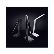 Solight LED stolní lampička stmívatelná, 12W, volba teploty světla, USB, černý lesk - WO37-B - 8