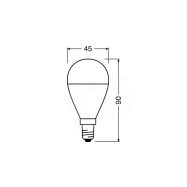 LED žárovka Osram E14 7W 2700K 230V P45 FR - 3