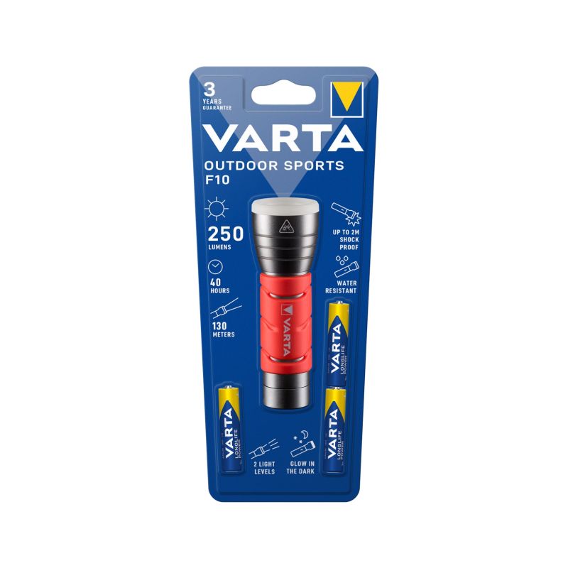 Svítilna VARTA 17627 LED 5W 3R3, kovová, OUTDOOR SPORTS F10 - 1