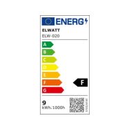 Svítidlo LED přisazené, 9W, 630lm, 3000-6000K, čtvercové, bílé - 3