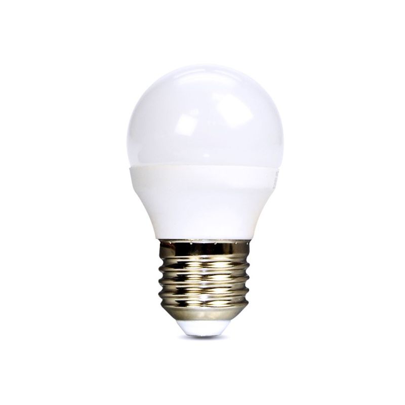 Solight LED žárovka, miniglobe, 8W, E27, 3000K, 720lm - WZ424-1 - 1