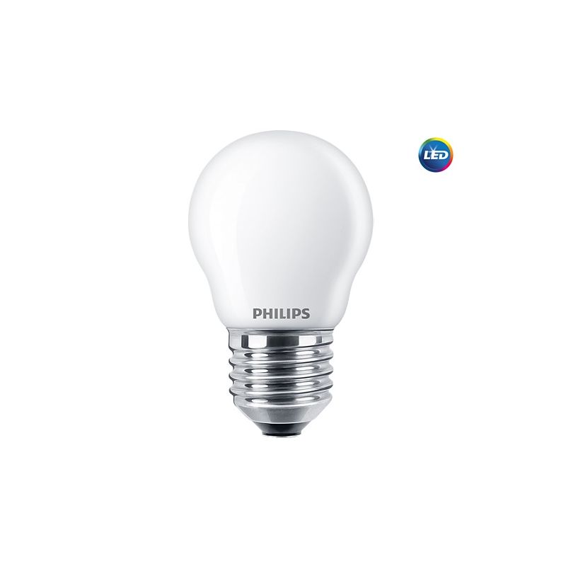 LED žárovka Philips FILAMENT Classic E27 4,3W/40W 2700K 230V P45 FR  P345792 - 1